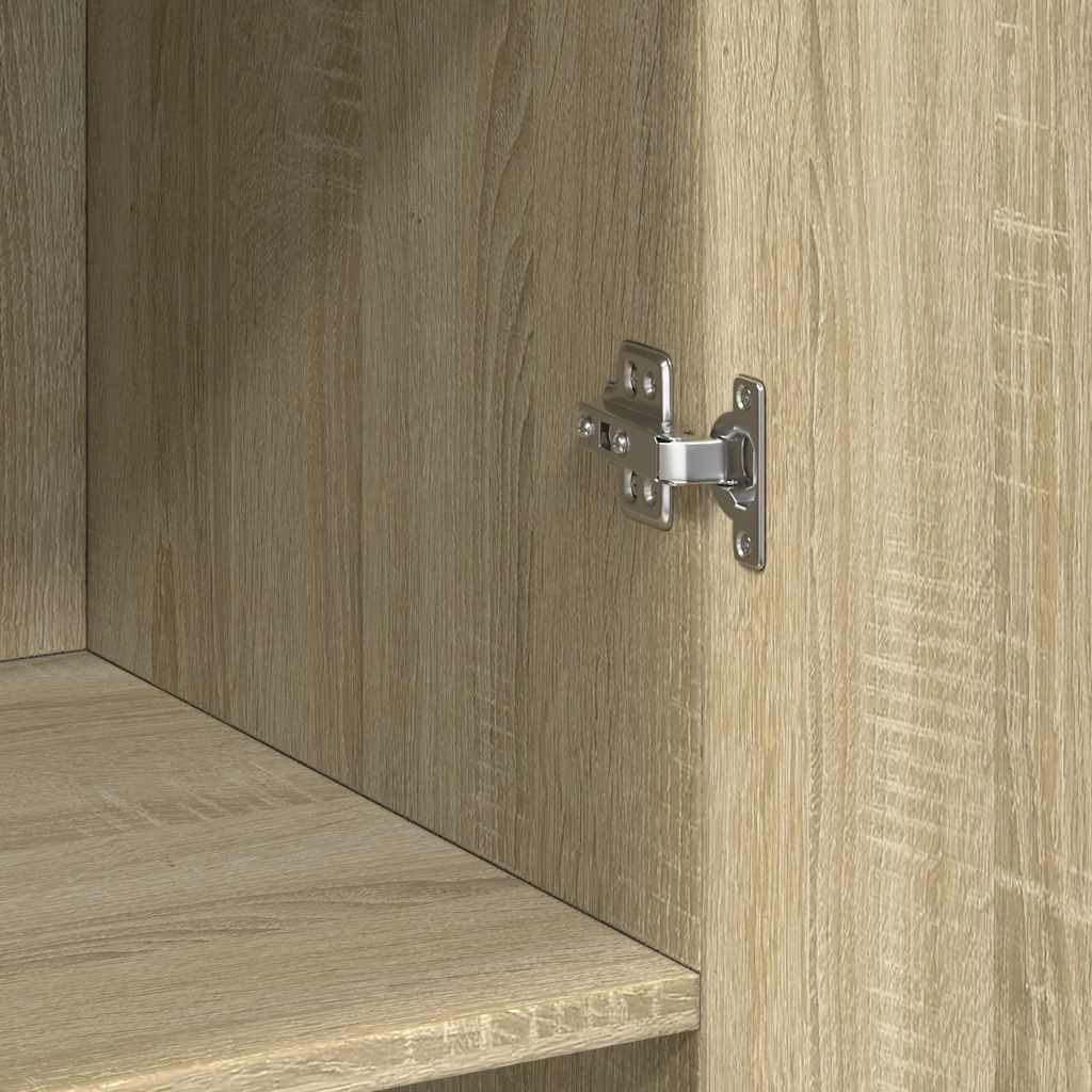 Highboard Sonoma Oak 70x42,5x185 cm Engineered Wood