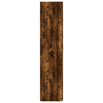 Highboard Smoked Oak 70x42,5x185 cm Engineered Wood