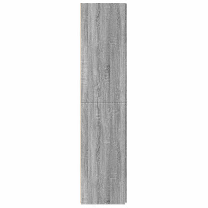 Highboard Grey Sonoma 70x42,5x185 cm Engineered Wood