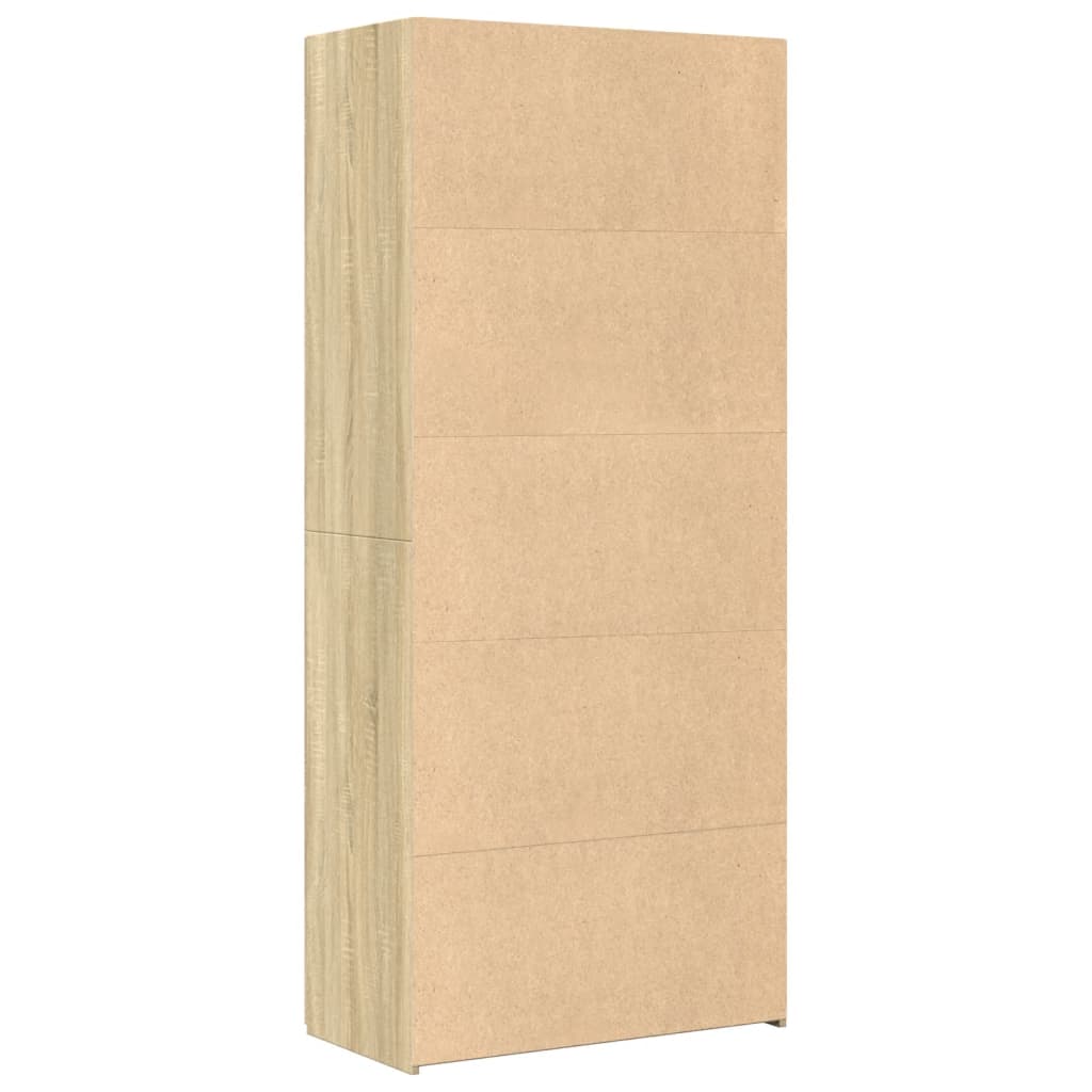 Highboard Sonoma Oak 80x42,5x185 cm Engineered Wood