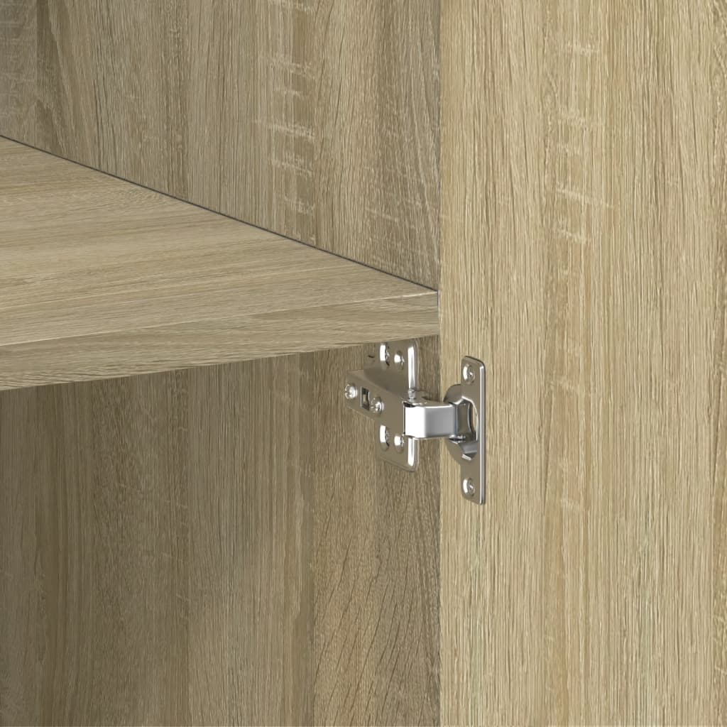 Highboard Sonoma Oak 80x42,5x185 cm Engineered Wood