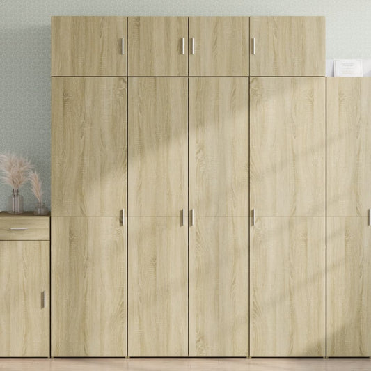 Highboard Sonoma Oak 80x42,5x185 cm Engineered Wood