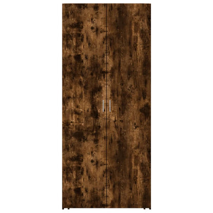 Highboard Smoked Oak 80x42,5x185 cm Engineered Wood