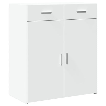 Sideboard White 80x42,5x93 cm Engineered Wood
