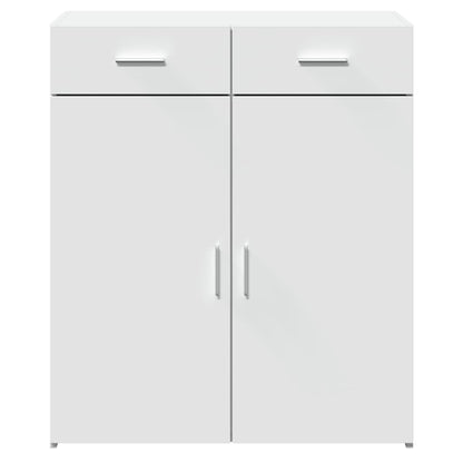 Sideboard White 80x42,5x93 cm Engineered Wood