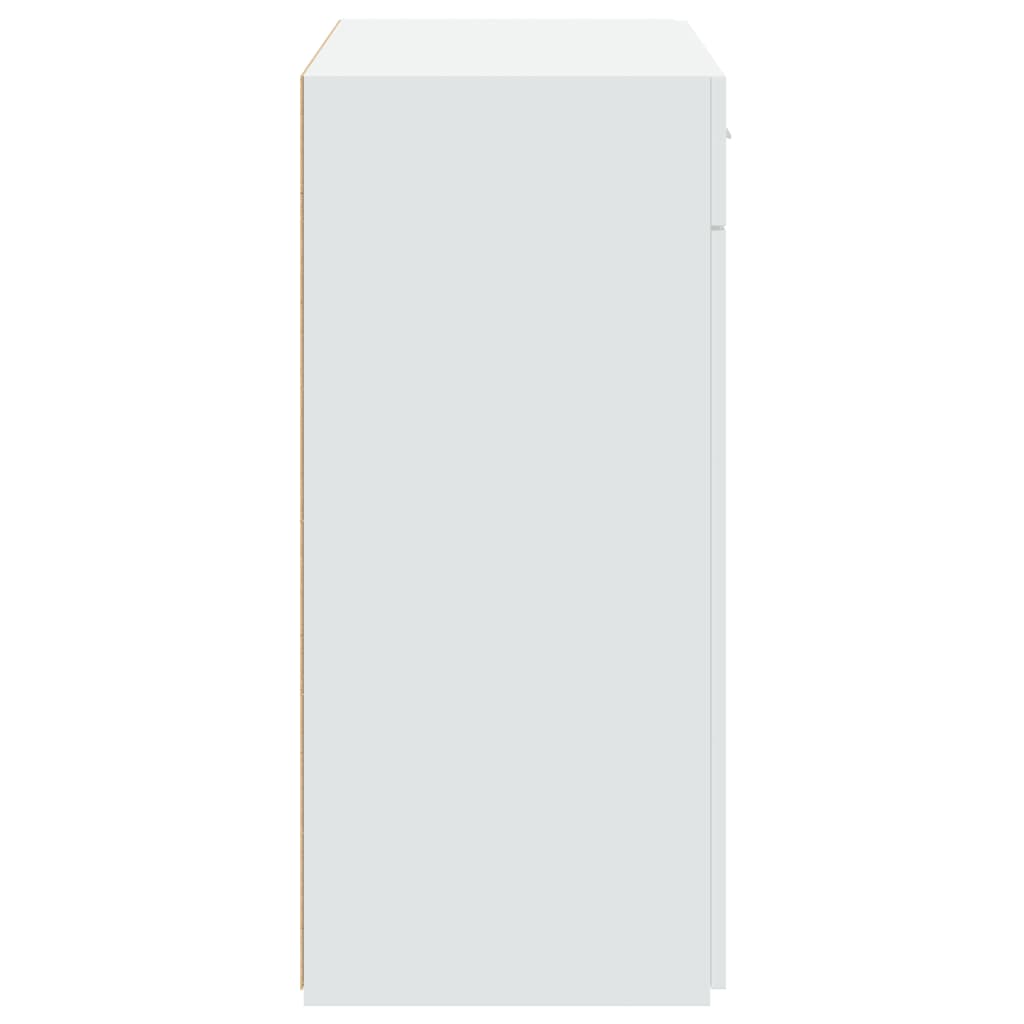 Sideboard White 80x42,5x93 cm Engineered Wood