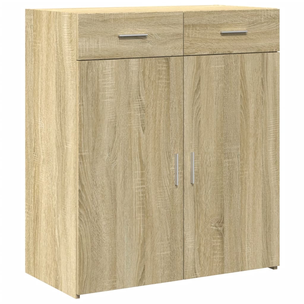 Sideboard Sonoma Oak 80x42,5x93 cm Engineered Wood