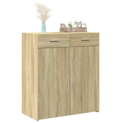 Sideboard Sonoma Oak 80x42,5x93 cm Engineered Wood