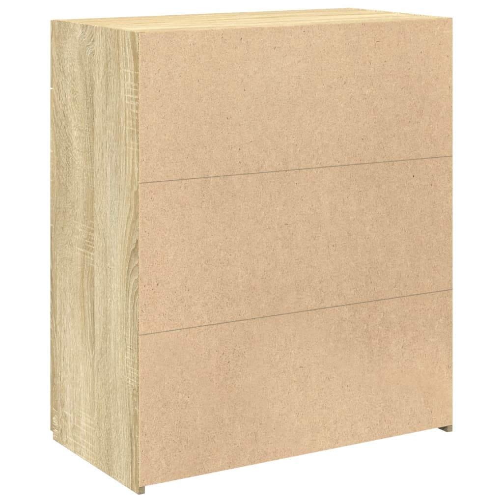 Sideboard Sonoma Oak 80x42,5x93 cm Engineered Wood