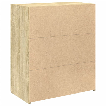 Sideboard Sonoma Oak 80x42,5x93 cm Engineered Wood