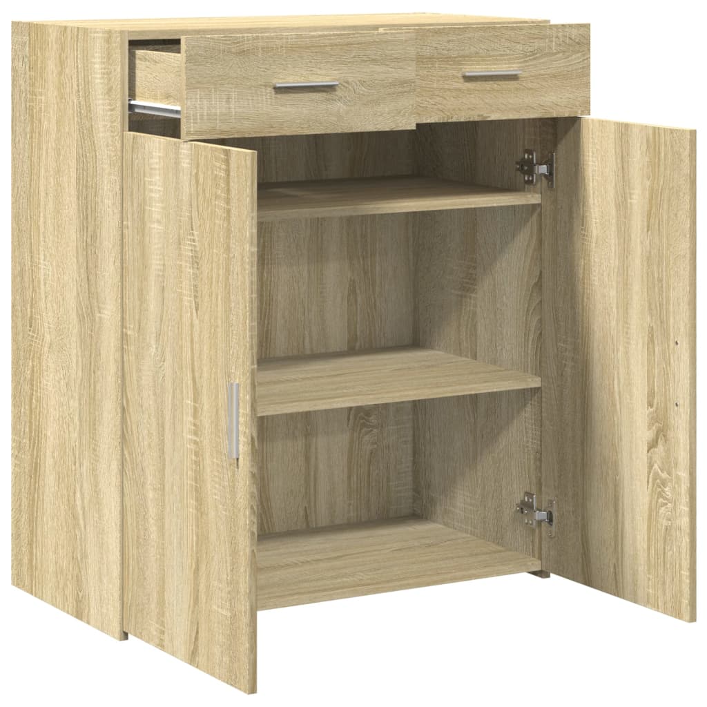 Sideboard Sonoma Oak 80x42,5x93 cm Engineered Wood