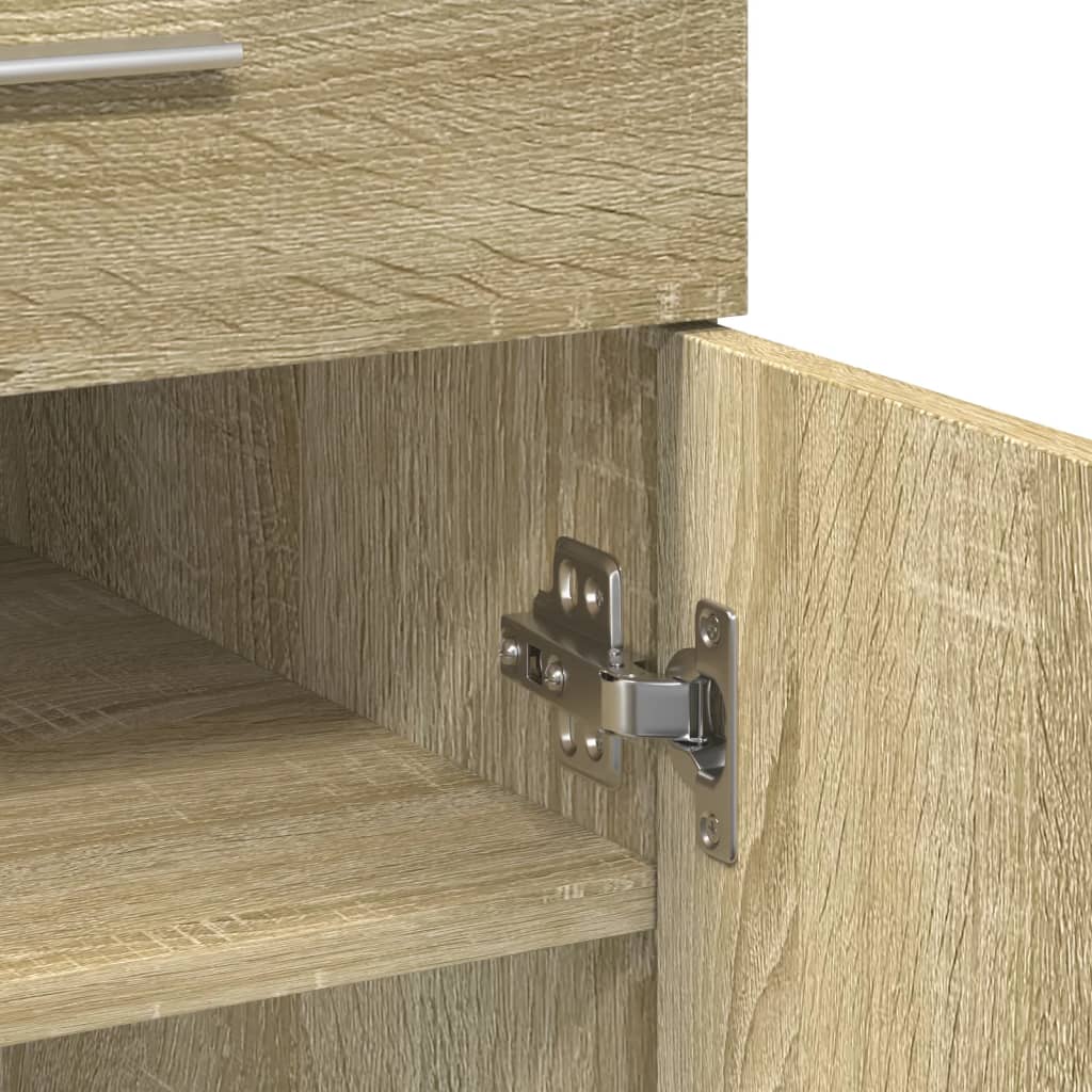 Sideboard Sonoma Oak 80x42,5x93 cm Engineered Wood