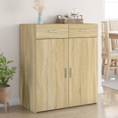 Sideboard Sonoma Oak 80x42,5x93 cm Engineered Wood
