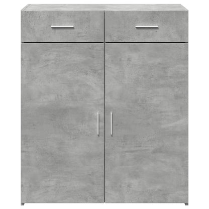 Sideboard Concrete Grey 80x42,5x93 cm Engineered Wood
