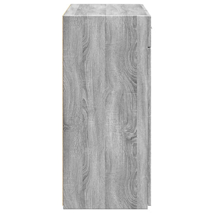 Sideboard Grey Sonoma 80x42,5x93 cm Engineered Wood