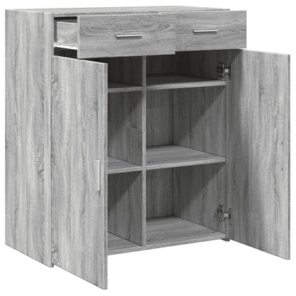 Sideboard Grey Sonoma 80x42,5x93 cm Engineered Wood