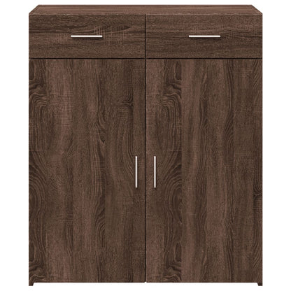 Sideboard Brown Oak 80x42,5x93 cm Engineered Wood