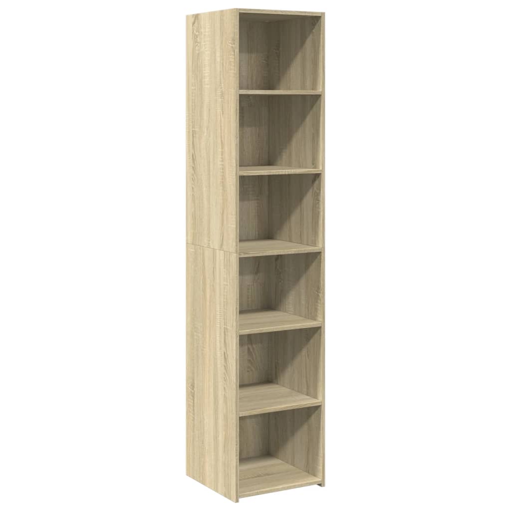 Highboard Sonoma Oak 40x41x185 cm Engineered Wood