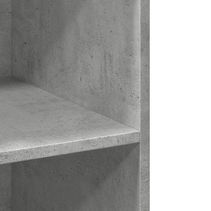 Highboard Concrete Grey 70x41x185 cm Engineered Wood