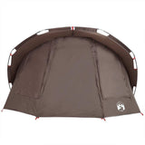 Fishing Tent 5-Person Brown Waterproof