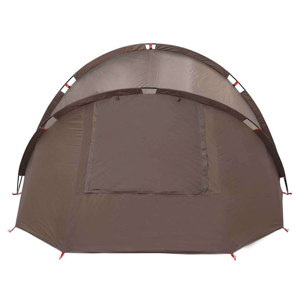 Fishing Tent 2-Person Brown Waterproof