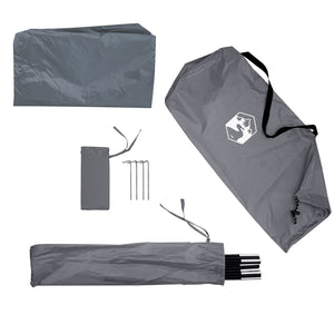 Shower Tent Grey Waterproof