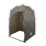 Shower Tent Brown Waterproof