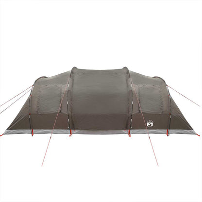 Camping Tent Tunnel 4-Person Brown Waterproof