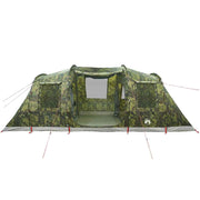Camping Tent Tunnel 4-Person Camouflage Waterproof