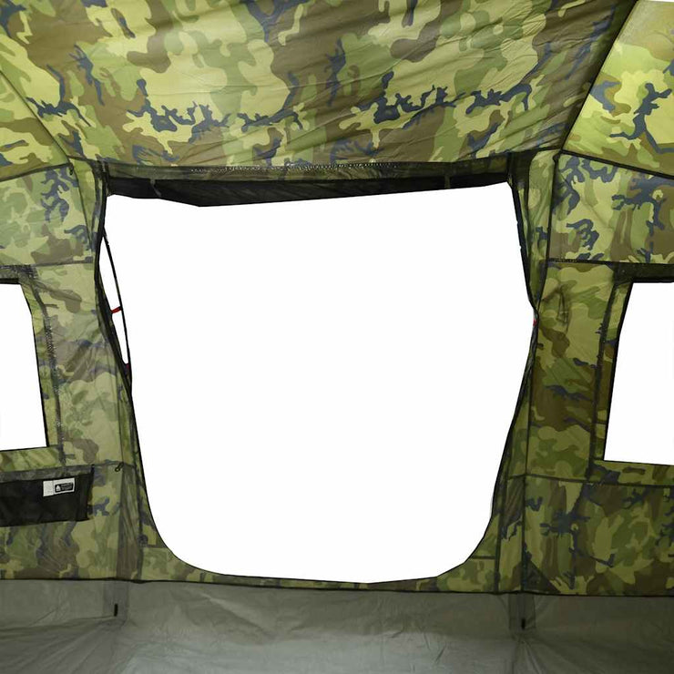 Camping Tent Tunnel 4-Person Camouflage Waterproof