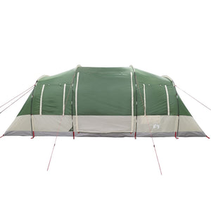 Family Tent Tunnel 6-Person Green Waterproof