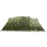 Family Tent Tunnel 6-Person Camouflage Waterproof