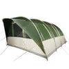 Camping Tent Tunnel 5-Person Green Waterproof