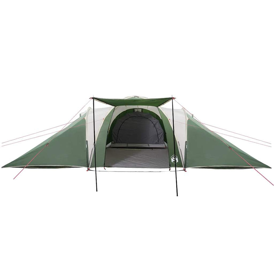 Family Tent Dome 6-Person Green Waterproof