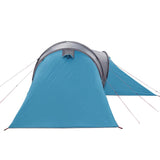 Family Tent Dome 6-Person Blue Waterproof