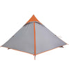 Camping Tent 2-Person Grey Waterproof