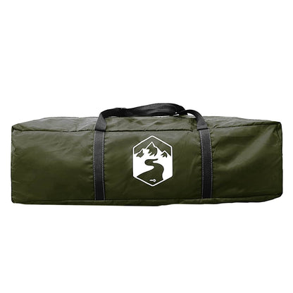 Family Tent Tipi 6-Person Olive Green Waterproof