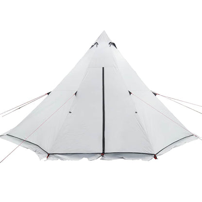 Family Tent Tipi 8-Person White Blackout Fabric Waterproof
