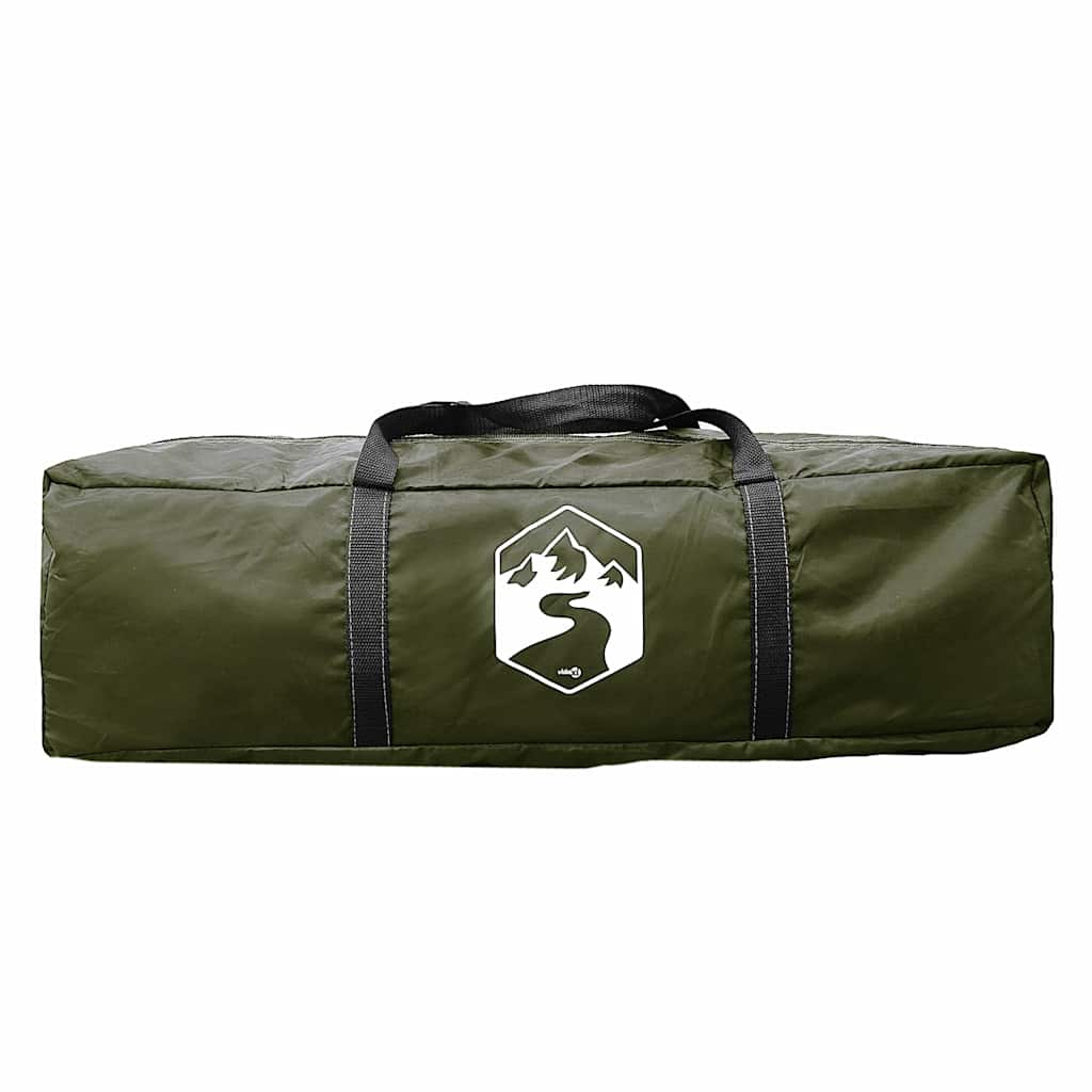 Family Tent Tipi 8-Person Olive Green Waterproof