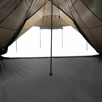 Family Tent Tipi 8-Person Brown Waterproof