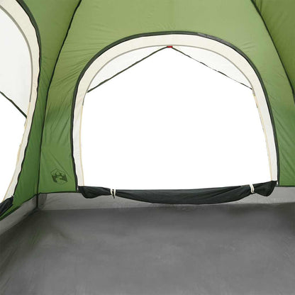 Camping Tent Cabin 4-Person Green Waterproof