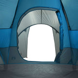 Family Tent Dome 6-Person Blue Waterproof