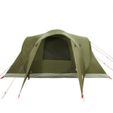 Family Tent Dome 6-Person Olive Green Waterproof