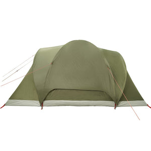 Family Tent Dome 6-Person Olive Green Waterproof