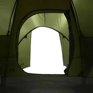 Family Tent Dome 6-Person Olive Green Waterproof