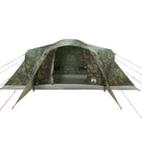 Family Tent Dome 6-Person Camouflage Waterproof