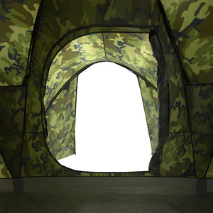 Family Tent Dome 6-Person Camouflage Waterproof