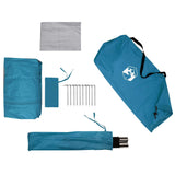 Shower Tent Blue Waterproof