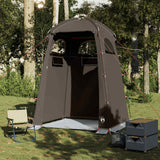 Shower Tent Brown Waterproof