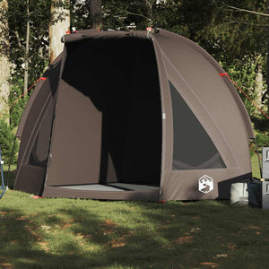 Fishing Tent Brown Waterproof